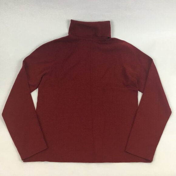 (NWT) Merona Burgundy Turtle-neck Sweater - Picture 2 of 11